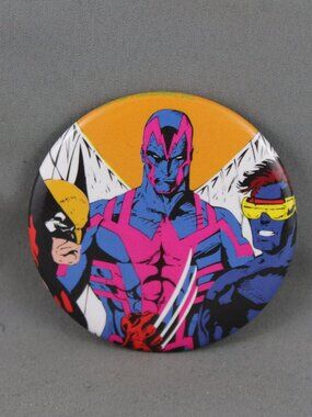 Vintage Marvel Comics Pin - Arch Angel- Celluloid Pin